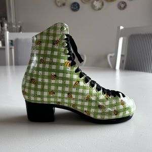 John Knebli skates handpainted